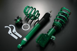 テイン/TEIN カスタムメイドダンパー 車高調キット STREET BASIS相当品 CM-GSQ46-11SS2 トヨタ カルディナ AZT241W FF Z,ZT 2000cc 2002