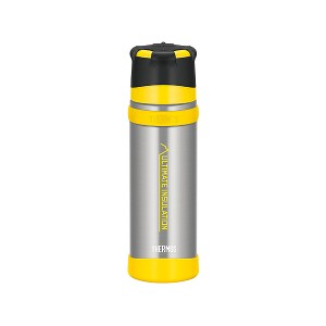 サーモス/THERMOS ステンレスボトル クリアステンレス 0.5L 山専用・保冷保温・丸洗いOK FFX-501(CS)