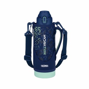 サーモス/THERMOS 真空断熱スポーツボトル ネイビーミント 1L FJS-1000F(NVMT)