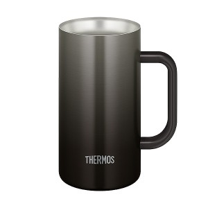 サーモス/THERMOS 真空断熱ジョッキ ブラック 720ml 食洗機OK JDK-721C(BK)