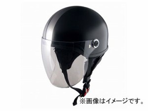 2輪 TNK工業 ハーフ型ヘルメット SQ-32 shorty ハーフマットブラックガンメタ JAN：4984679511035