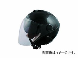 2輪 TNK工業 ジェット型 ヘルメット ZJ-2 ザック 508394 JAN：4984679508394 カラー：ブラック サイズ：フリー
