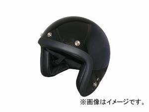 2輪 TNK工業 スモールジェット型 ヘルメット JL-65 カラー：ブラック