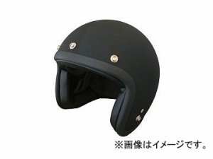 2輪 TNK工業 スモールジェット型 ヘルメット JL-65 カラー：マッドブラック