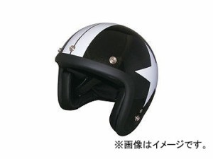 2輪 TNK工業 スモールジェット型 ヘルメット JL-65 カラー：ブラックスター