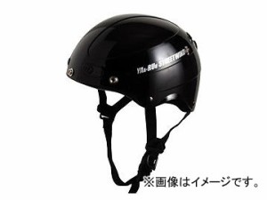 2輪 TNK工業 ハーフ型 ヘルメット STR ヤールー 504167 JAN：4984679504167 カラー：ブラック サイズ：フリー