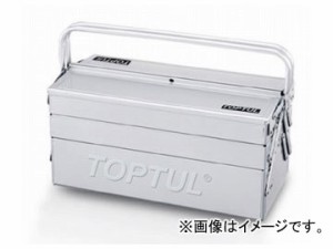 トップトゥル/TOPTUL 両開きメタルケース入り工具セット TBAC0501