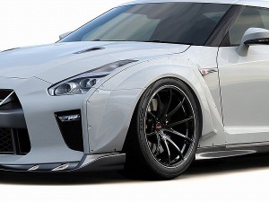 トラスト/TRUST GReddy フロントワイドフェンダー ニッサン GT-R R35 VR38DETT MY17専用 2016年07月〜 17020252