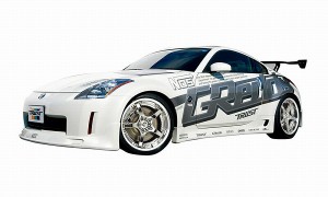 トラスト/TRUST GReddy フロントスカート ニッサン フェアレディZ Z33 VQ35DE 前期型車専用 2002年07月〜2007年01月 17020231