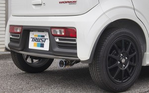トラスト/TRUST GReddy パワーエクストリームR マフラー スズキ アルトワークス HA36S R06A 4WD MT専用 2015年12月〜 10193306