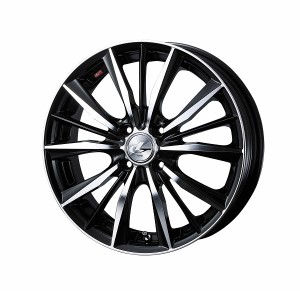 LEONIS VX ホイール BKMC 16インチ×6.0J ＋45 4H100 入数：1台分(4本) 33248