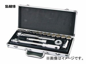 ウイニングボアー/WINNING BORE 1/2”DR.19PC.ソケットレンチセット SL4019 JAN：4989530041904