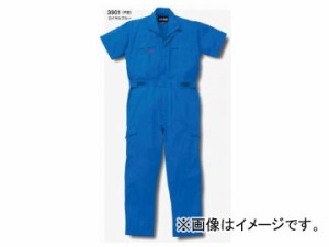 山田辰/YAMADA TATSU 半袖ツヅキ服 3901 ロイヤルブルー サイズ：S〜LL