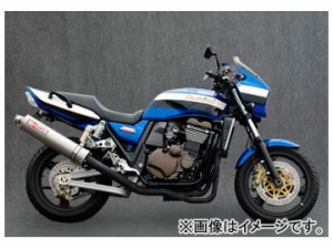 2輪 ヤマモトレーシング spec-A マフラー SLIP-ON チタン 品番：41201-01NTB カワサキ ZRX1200