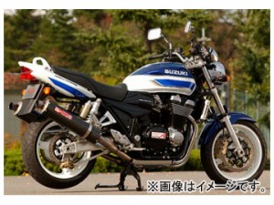 2輪 ヤマモトレーシング spec-A マフラー チタン SLIP-ON TWIN カーボン 品番：31400-02NCN スズキ GSX1400 〜2004年