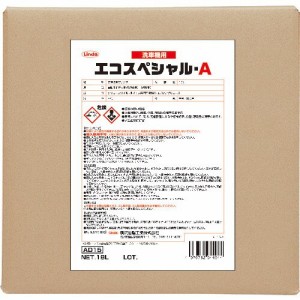 横浜油脂工業(Linda) 門型洗浄機用特殊コート剤 ECOスペシャルA 18L/BIB AD15(4404)