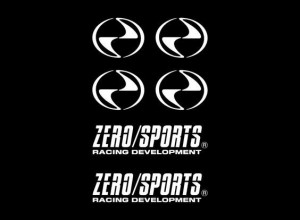 ゼロスポーツ/ZERO SPORTS ニューモードステッカー ホワイト 46mm×74mm NM-K-W 1453046