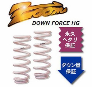 ズーム ダウンフォースHG ローダウンサスペンション ZMI057001FHG 入数：フロント左右 ミツビシ ミニキャブ ブラボー U14V 3G81 2WD 1989