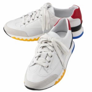 エルメス/HERMES シューズ メンズ TRAIL VELVET GOATSKIN/CALFSKIN MEN'S SNEAKER スニーカー MULTICOLORE BLANC  H212907ZH サイズ42.5 