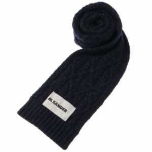 【SALE】ジルサンダー/JIL SANDER ストール メンズ SCARF - SOFT DONEGAL 1/3.8 マフラー DARK BLUE J47TE0017-J14522-406