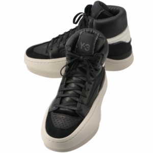 【SALE】ワイスリー/Y-3 シューズ メンズ Y-3 LUX BBALL HIGH スニーカー BLACK/CLEAR BROWN/COREWHITE IF7788-0009-0014