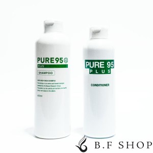 【セット品】パーミングジャパン PURE95 PLUS ピュア95 プラス シャンプー & コンディショナー 400ml + 300ml LSC