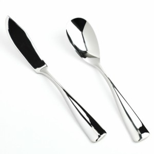 COPPER the cutlery Silver mirror  アイススプーン バターナイフ2本セット カパーザカトラリー シルバーミラー アイスクリームスプーン 