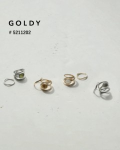 オーバル レジンワイドセットリング/GOLDY/ゴールディ/5211202/【追跡可能メール便180円】