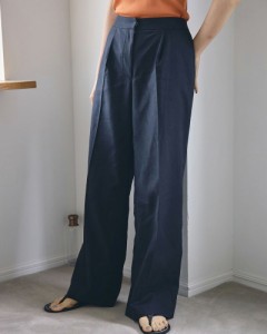 送料無料  Dobby Linen Trousers/ドビーリネントラウザー/TODAYFUL/トゥデイフル/12110701