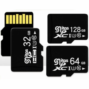 SDカード 容量32GB/ 64GB/ 128GB MicpoSDメモリーカード マイクロ SDカード 送料無料 防犯カメラ専用