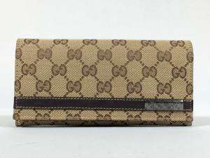 グッチ キャンバス 長財布の通販|au PAY マーケット