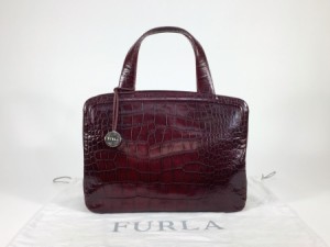 極美品  FURLA  2way ショルダーバッグ トートバッグ 水色