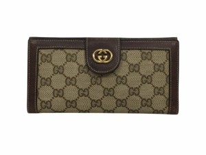 グッチ キャンバス 長財布の通販|au PAY マーケット