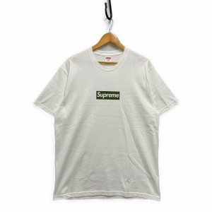 SUPREME シュプリーム x Mo'Wax Box Logo Tee モ・ワックス ボックスロゴ 半袖Tシャツ カットソー ホワイト