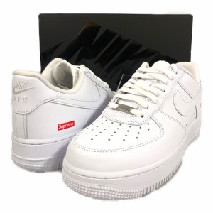 SUPREME シュプリーム ×NIKE ナイキ 品番 CU9225-100 AIR FORCE 1 LOW SP エアフォース シューズ ホワイト US8.5＝26.5cm 正規品 / 3362