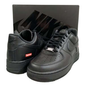 SUPREME シュプリーム× NIKE ナイキ 品番 CU9225-001 AIR FORCE 1 LOW SP エアフォース シューズ ブラック US9=27cm 正規品 / 33989