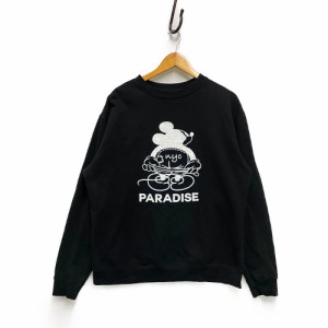 PARADISE NYC パラダイス ミッキーマウス スウェット ブラック サイズL 正規品 / B4384