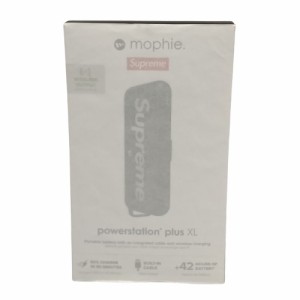 SUPREME シュプリーム mophie powerstation Plus XL ワイヤレスモバイルバッテリー 充電器 ブラック 正規品 / 34007
