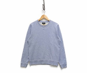 A.P.C. アーペーセー スウェット ブルーがかった霜降りグレー系 サイズ S 正規品 / B1728