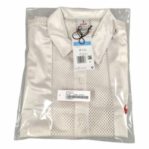SUPREME シュプリーム × NIKE 24SS Mesh S/S Shirt メッシュシャツ 半袖 ホワイト サイズM 正規品 / 34106