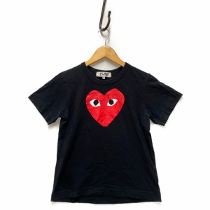 COMME DES GARCONS コムデギャルソン プリントロゴ 半袖Ｔシャツ ブラック M 正規品 / B4871