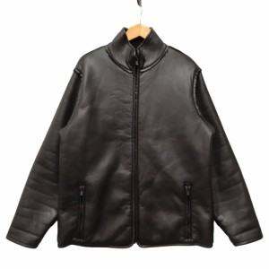 NEEDLES ニードルス 品番 HM077 Lined Boa Jacket - Fanx Boa 裏地ボア ブラック サイズS 正規品 / 34638