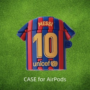 MESSI フットボールジャージ Airpodsイヤホンケース AirpodsPro Airpods1 2 3