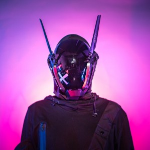 サイバーパンクマスク 2022 メカニカルディストピア NEOトーキョー ヘルメット ハロウィン ストリート DJ バイク サバゲー コスプレ