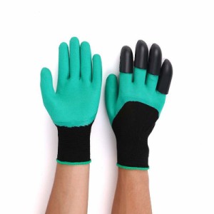 作業用手袋 園芸手袋 コンフォートストレッチフィット、耐久性の優れたゴムコーティング、スマートタッチ、洗濯可能