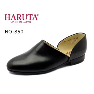 ハルタ HARUTA 850 ドクターシューズ / スポックシューズ 2E 本革 日本製 メンズ ブラック