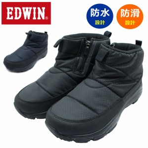 EDWIN エドウイン メンズ スノーブーツ 防滑 防水 軽量 EDM-5700 カジュアル ダウンブーツ 5700