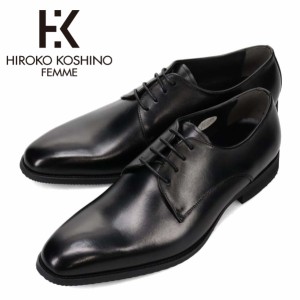 ヒロココシノ オム HIROKO KOSHINO HOMME メンズ プレーントゥ ビジネスシューズ HR5003 外羽根 本革  マドラス