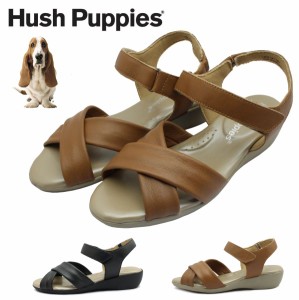 ハッシュパピー レディース コンフォート サンダル オープントゥ L-251T ベルクロ 婦人 靴 Hush puppies 251T