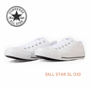 ALLSTAR オールスター コンバース レディース スニーカー ALL STAR SL OX 靴 白 ホワイト